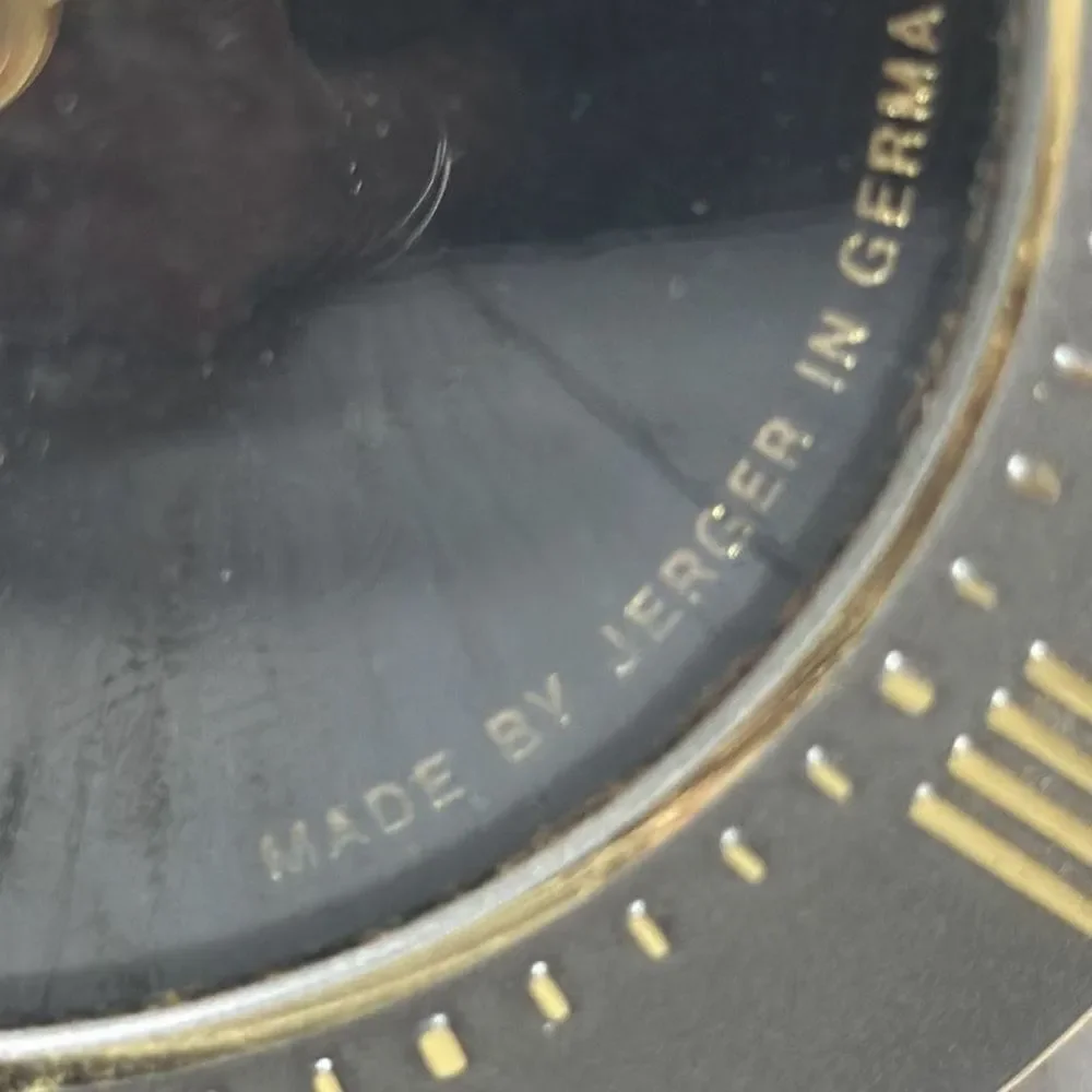 Vintage Jerger Quartz Alarm Clock‎ Made in Germany READ
